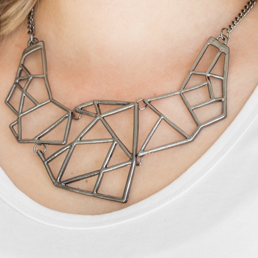 Necklace with earrings